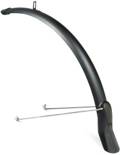 Vorderradschutzblech Eurofender Scatto 28" x 51 mm - Mattschwarz