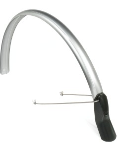 Hinterradschutzblech Eurofender Scatto 28" x 51 mm - Silber