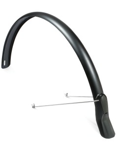Hinterradschutzblech Eurofender Scatto 28" x 51 mm - Mattschwarz