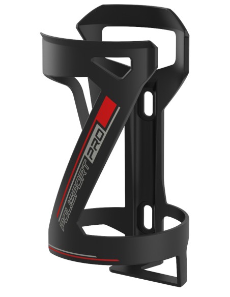 Flaschenhalter Polisport Side Cage - Schwarz/Rot