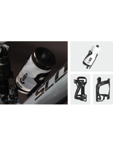 Flaschenhalter Polisport Side Cage - Weiß