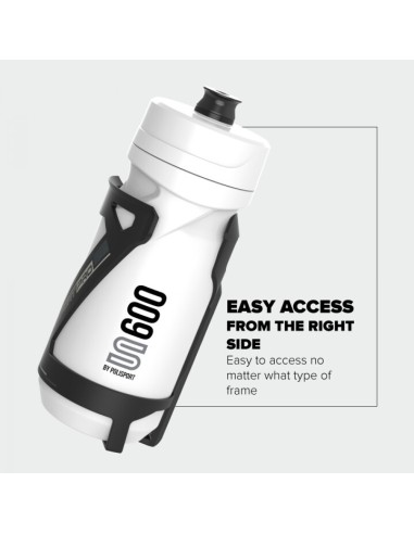 Flaschenhalter Polisport Side Cage - Weiß