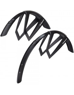Schutzblech Satz 28" Polisport G-Mud 50mm - Schwarz