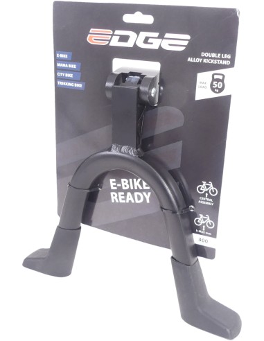 Hauptständer 28" Edge Double 30 cm Aluminium  - Schwarz