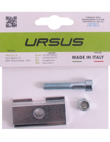 Adapterplatte für Ursus-Fahrradständer am Gazelle-Fahrrad