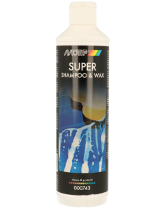 Super Shampoo & Wax MOTIP 500ml