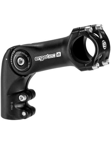 Lenkervorbau Ergotec Octopus ahead 50 einstellbar ø28,6 / 90 / 31,8 mm - silber