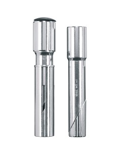Lenkervorbau adapter Ergotec Quill für 1 "+ 1 1/8" Gabeln mit Draht - Silber
