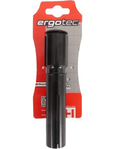 Lenkervorbau adapter Ergotec Quill für 1 "+ 1 1/8" Gabeln mit Draht - Schwarz