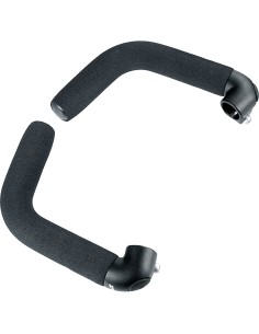Lenkerzusatzgriff Ergotec Touring verstellbar - Schwarz