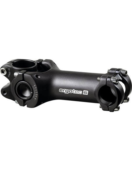 Lenkervorbau Ergotec Swell 2 ahead verstellbar ø28,6 / 100 / 25,4 mm - Schwarz