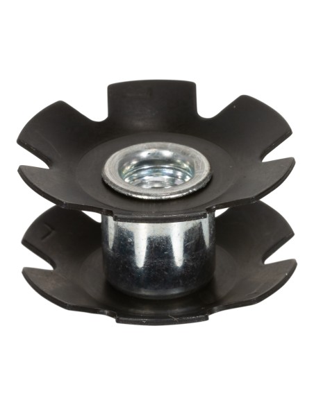 Einschlagkralle Elvedes 1-1 / 8" für Metalllenkrohr - schwarz (5 Stück)