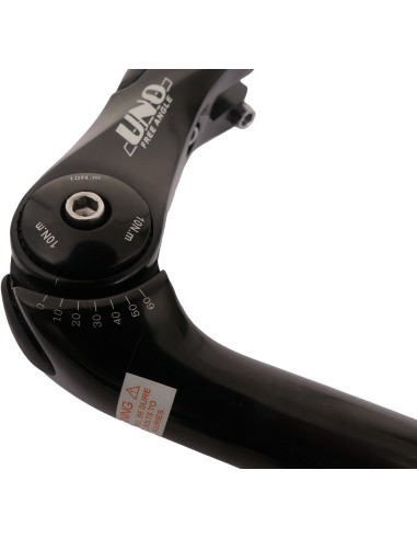 Verstellbarer vorbau Kalloy ø25.4-90 mm schwarz