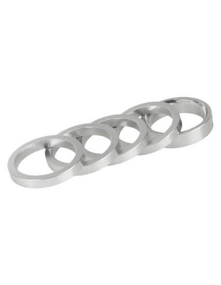 Gabelschaftverlängerung 1.1/8" Silber Verstellbar