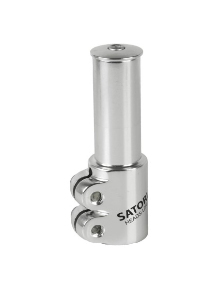 Gabelschaftverlängerung 1.1/8" Silber Verstellbar