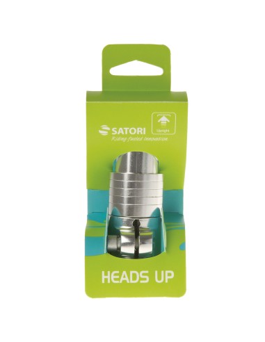 Gabelschaftverlängerung 1.1/8" Silber Verstellbar