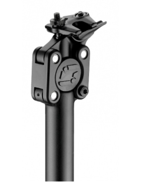 Federsattelstütze Satori Beatbox ø27.2 mm / 350mm - Mattschwarz