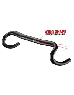 Lenker Satori X-Race Aero Ø31,8mm / B400mm - Mattschwarz
