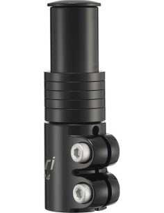 Vorbauadapter Ahead Satori Up-4 mit Spacern - Mattschwarz
