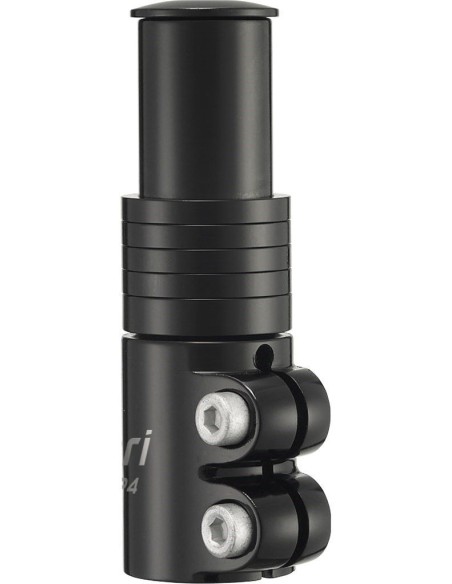 Vorbauadapter Ahead Satori Up-4 mit Spacern - Mattschwarz