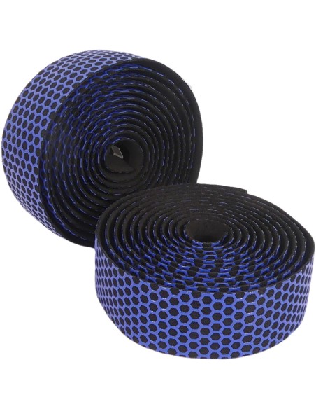 Lenkerband Edge Silicon Rutschfest - Blau (2 Stück im Karton)