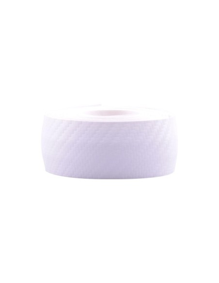 Lenkerband Velox Carbonoptik ø2.5 x 30mm 1.75m - Weiß (2 Stück im Karton)