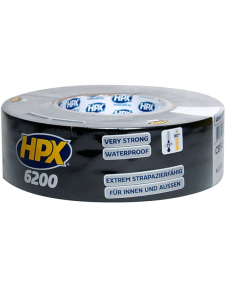 Duct tape HPX 48mm  SCHWARZ