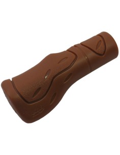 Griffe Ergonomische Lang Braun  p/stück