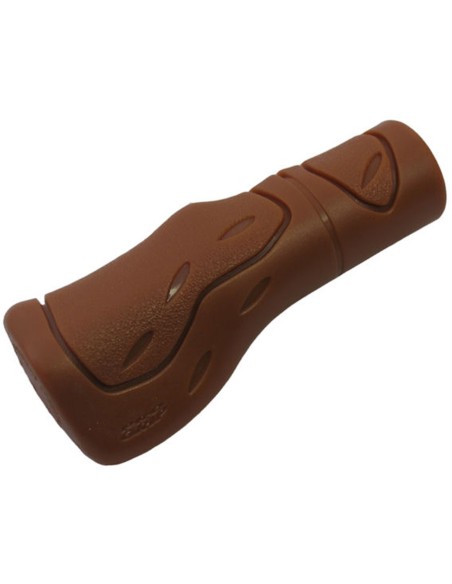 Griffe Ergonomische Lang Braun  p/stück