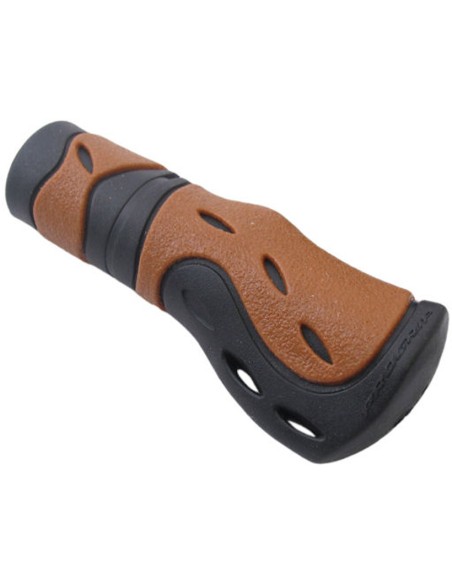 Griffe Ergonomische Lang Schwarz/Braun  p/Stück