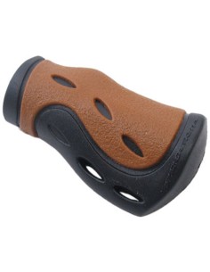 Griffe Ergonomisch Kürz Schwarz/Braun  p/stück