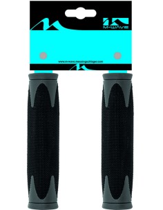 Griffe Satz M-WAVE MTB Grau/Gris 130mm 2-Komponenter