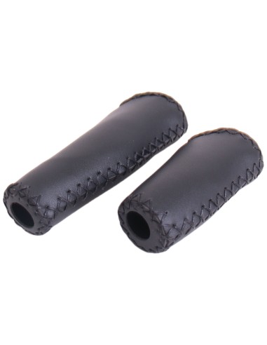 Griffe Satz Edge KS-G201 135/92mm Schwarzes leder (werkstatt)