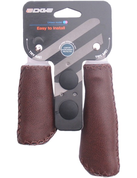 Griffe Satz Edge KS-G201 135/92mm - Matt Braun (Einzelhandelsverpackung)