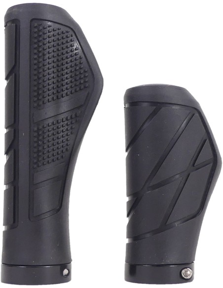 Griffe Satz Edge Urban - 135/95mm - mit Lockring - Schwarz