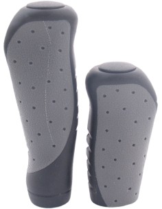Griffe Satz Edge ErgoCity 135/92mm - schwarz/grau