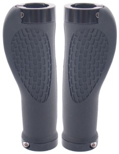 Griffe Satz Edge Ergo City Double 130mm - Doppelter Sicherungsring - schwarz