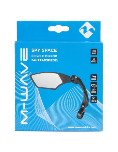 Fahrradspiegel für Links M-Wave Spy Space mit Klemmbefestigung