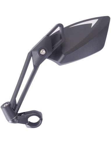 Spiegel Edge E-Bike Premium - mehrfach verstellbar - Montage auf Links