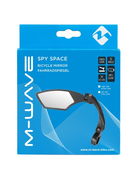 Spiegel M-Wave Spy Space rechts - Klemmhalterung (auf Karte)