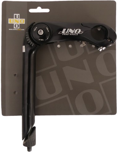 Lenkervorbau Kalloy einstellbar ø22,2 / 110x180 / 25,4 mm - schwarz