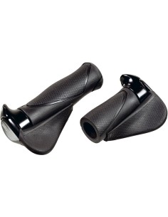 Griffe Satz Ergotec MF1 Large Kraton / Aluminium 130 + 130 mm - schwarz