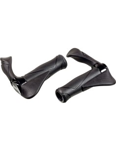 Griffe Satz Ergotec MF2 Small Kraton / Aluminium 130 + 130 mm - schwarz
