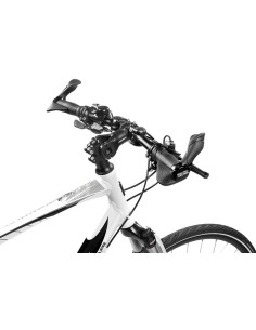 Griffe Satz Ergotec MF2 Large Kraton / Aluminium 130 + 130 mm - schwarz