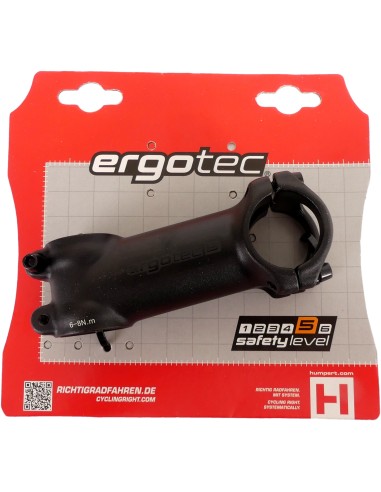 Lenkervorbau Ergotec Shark ahead ø28,6 / 90 / 31,8 mm - Schwarz