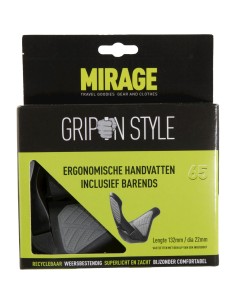 Griffe Satz Mirage Grips im Style 65 L  134/134 mm mit Barends - Schwarz