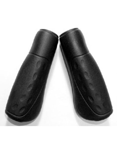 Griffe Satz Westphal 436 Ellipsis Softgrip 122/122mm/ø23mm - Schwarz