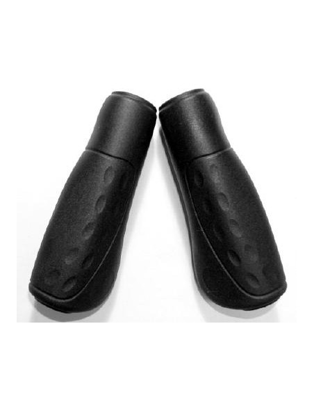 Griffe Satz Westphal 436 Ellipsis Softgrip 122/122mm/ø23mm - Schwarz