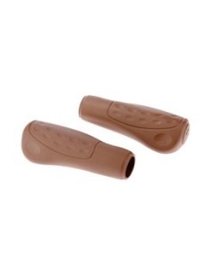 Griffe Satz Westphal 436 Ellipsis Softgrip 122/122mm/ø23mm - Braun