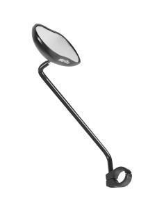 Spiegel Ergotec M-88L langer Arm 111 x 52 mm Aluminium - Schwarz Sandgestrahlt